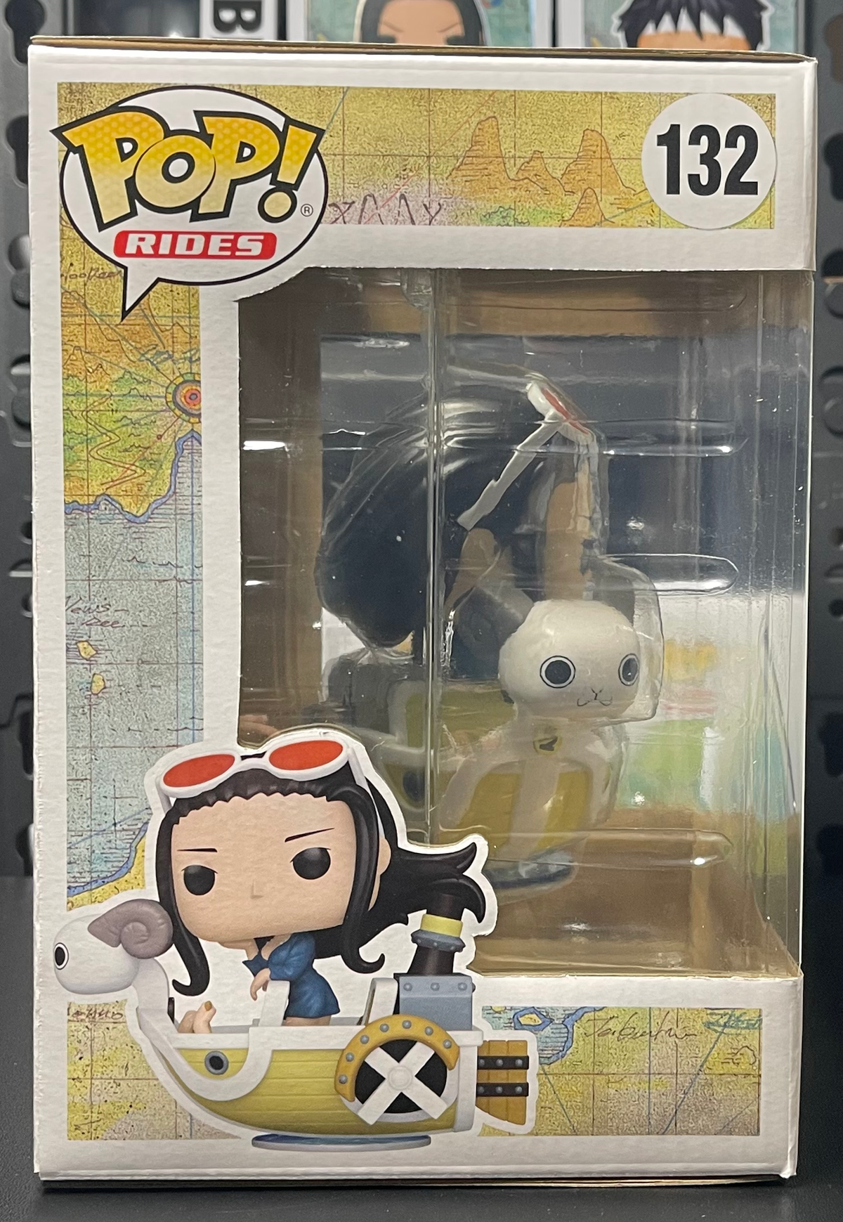 Funko Pop! Rides Deluxe One Piece Nico Robin with Mini Merry II #132 (SDCC)