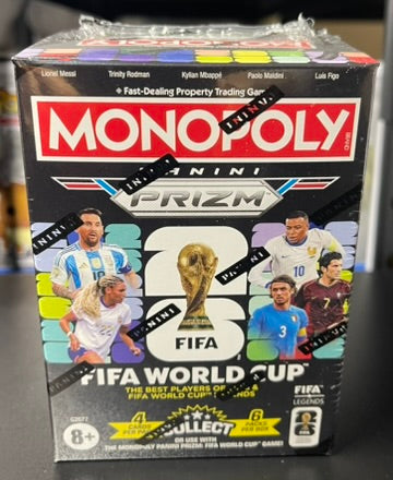 Monopoly Panini Prizm FIFA World Cup Trading Cards Blaster Box