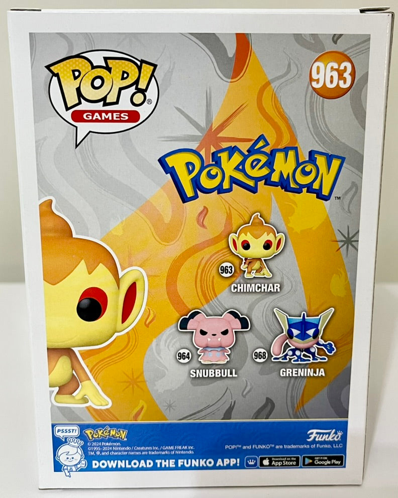 Pokemon Chimchar Funko Pop! Vinyl Figure #963