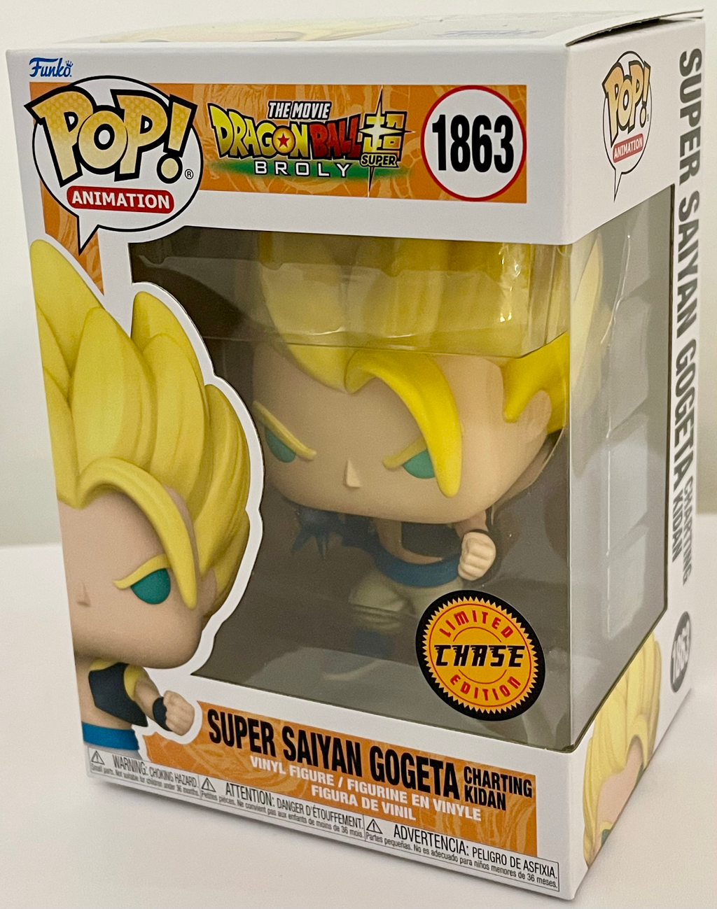 Dragon Ball Super: Broly Gogeta Funko Pop! Vinyl Figure #1863 - CHASE