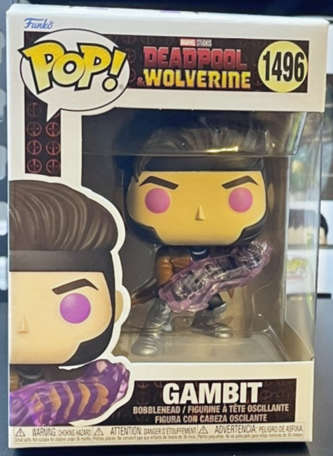 Deadpool & Wolverine Gambit Funko Pop! Vinyl Figure #1496