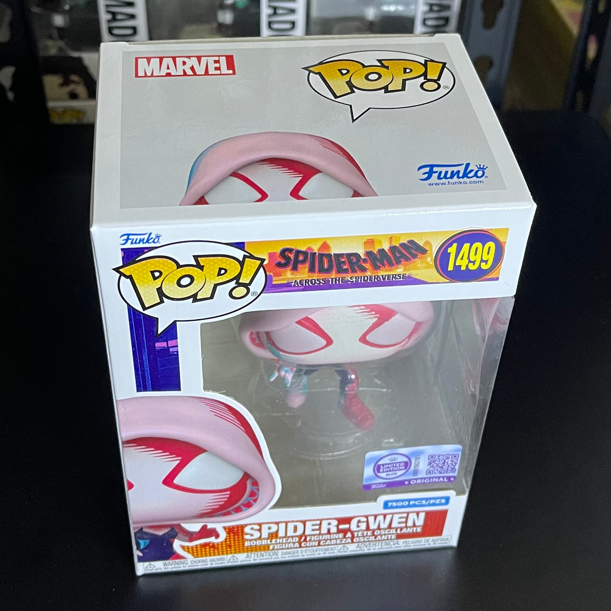 Funko Pop! Spider-Gwen Deco #1499 Limited Edition LE Elite 7500 Pcs
