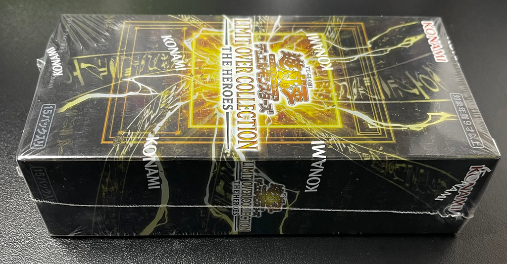 Yugioh Limit Over Collection The Heroes Booster Box Japanese