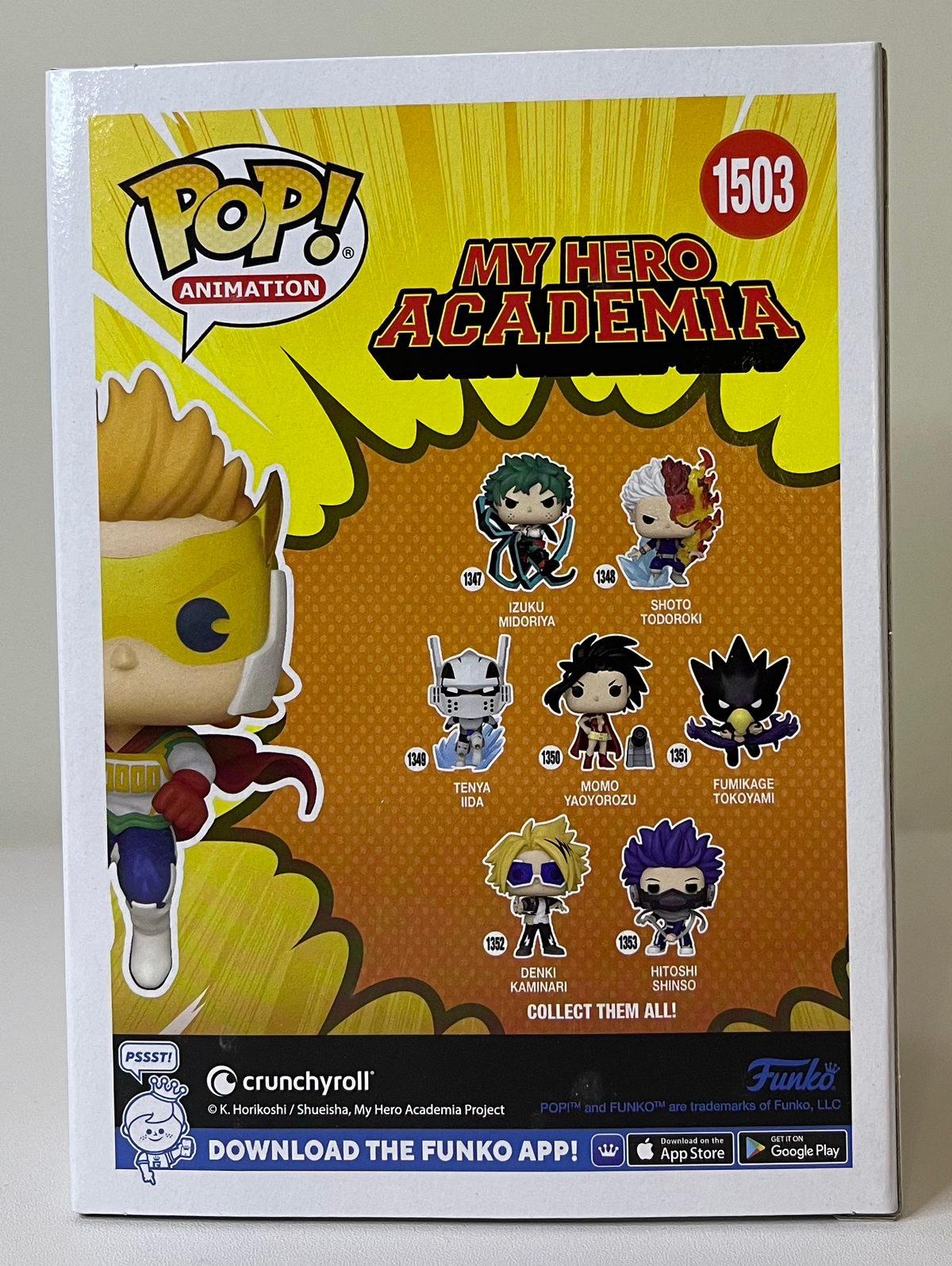 My Hero Academia Mirio Togata Funko Pop! Vinyl Figure #1503 (Exclusive)