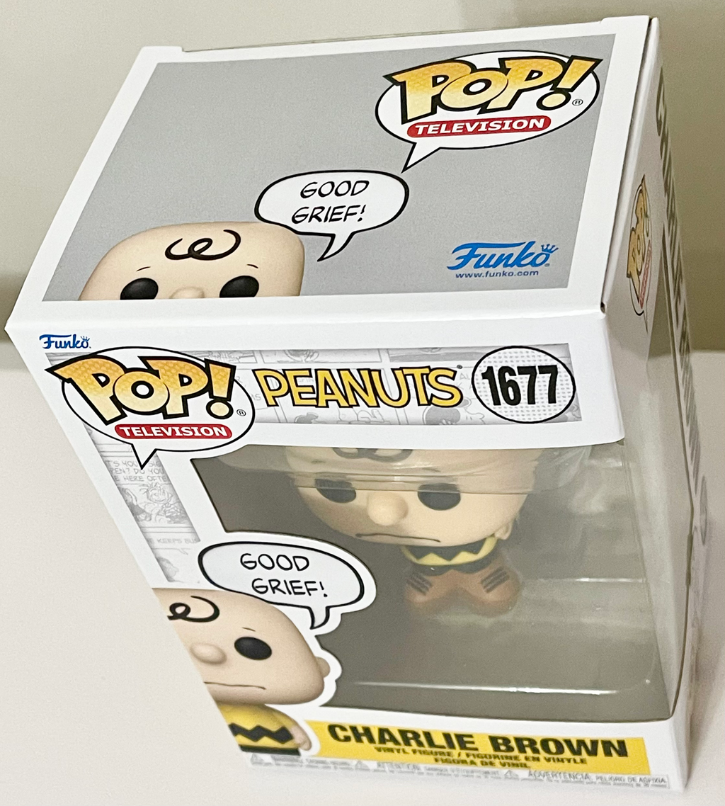 Peanuts Charlie Brown Good Grief Funko Pop Vinyl Figure #1677