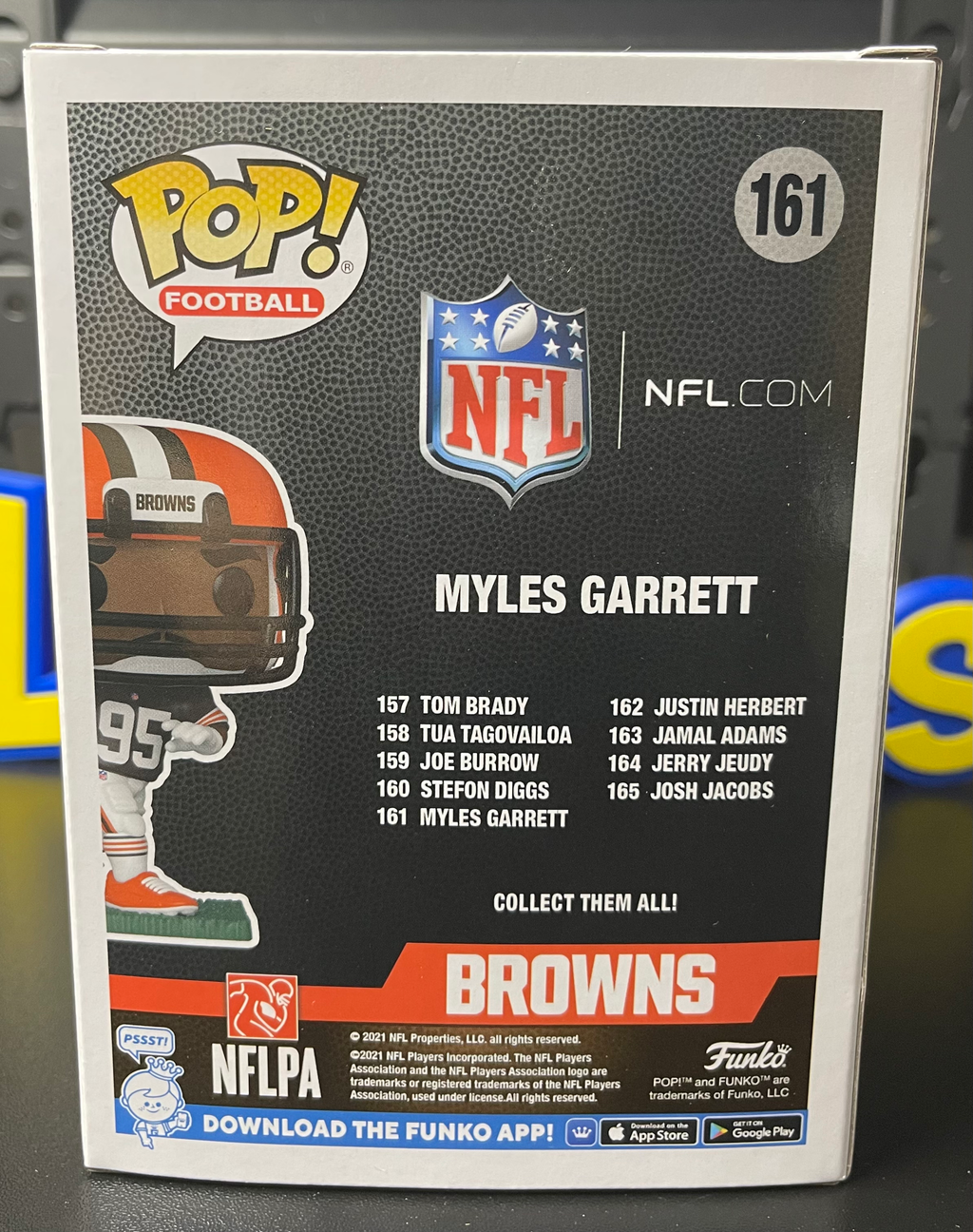 Miles Garrett Funko Pop #161 Cleveland Browns