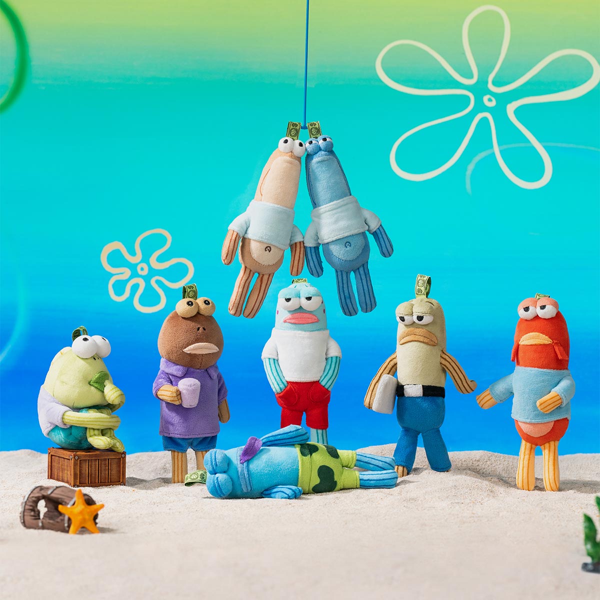 Pop Mart Bikini Bottom Buddies - Whimsical Plush - Blind Box