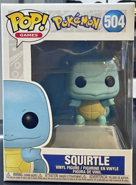 Pokemon Squirtle Funko Pop! Vinyl Figure #504