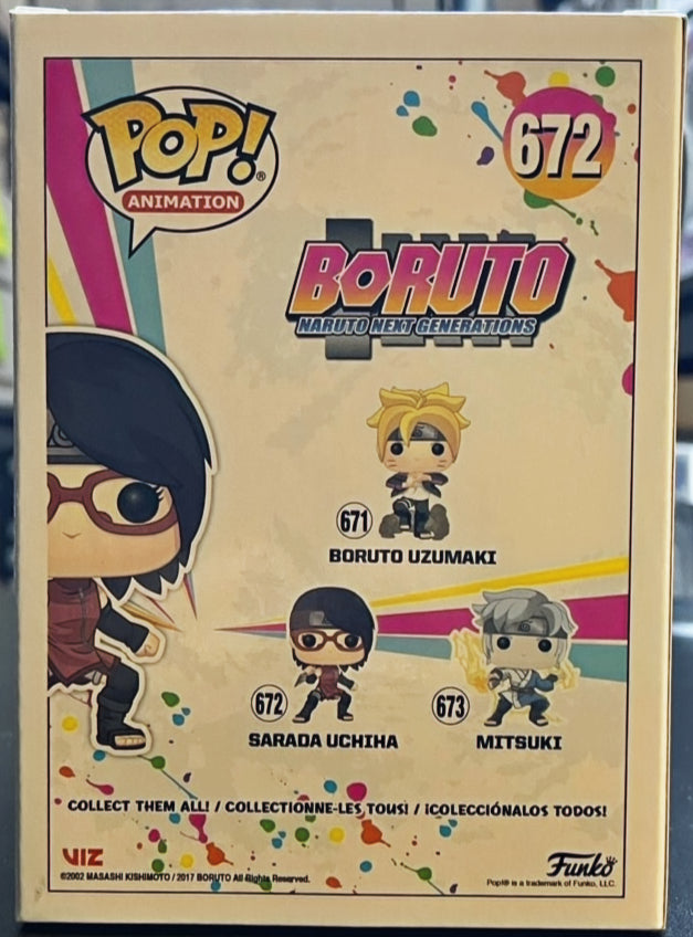 Boruto Sarada Uchiha Funko Pop! Vinyl Figure #672