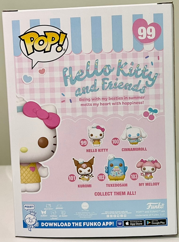 Hello Kitty and Friends Hello Kitty (Ice Cream) Funko Pop! Vinyl #99