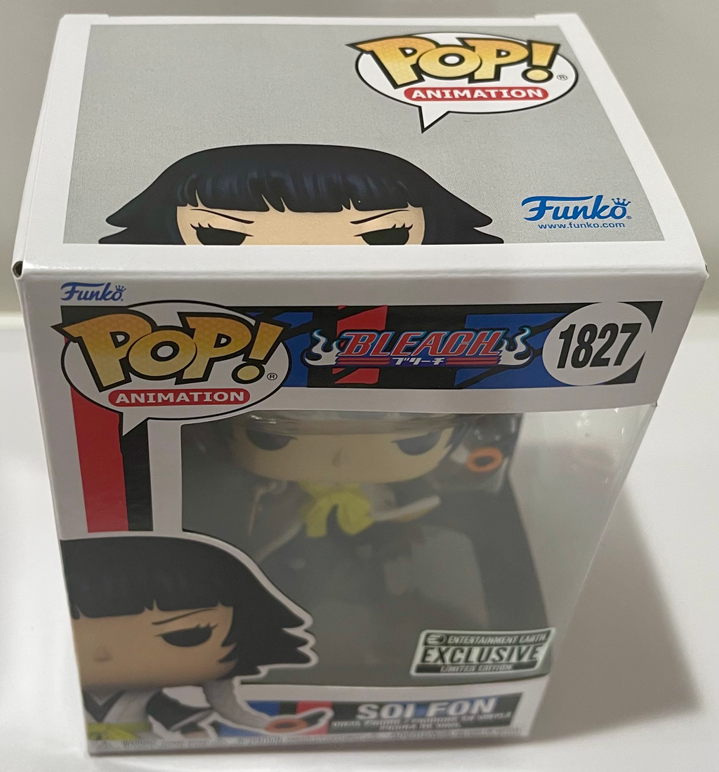 Bleach Soi Fon Funko Pop! Vinyl Figure #1827 - Entertainment Earth Exclusive
