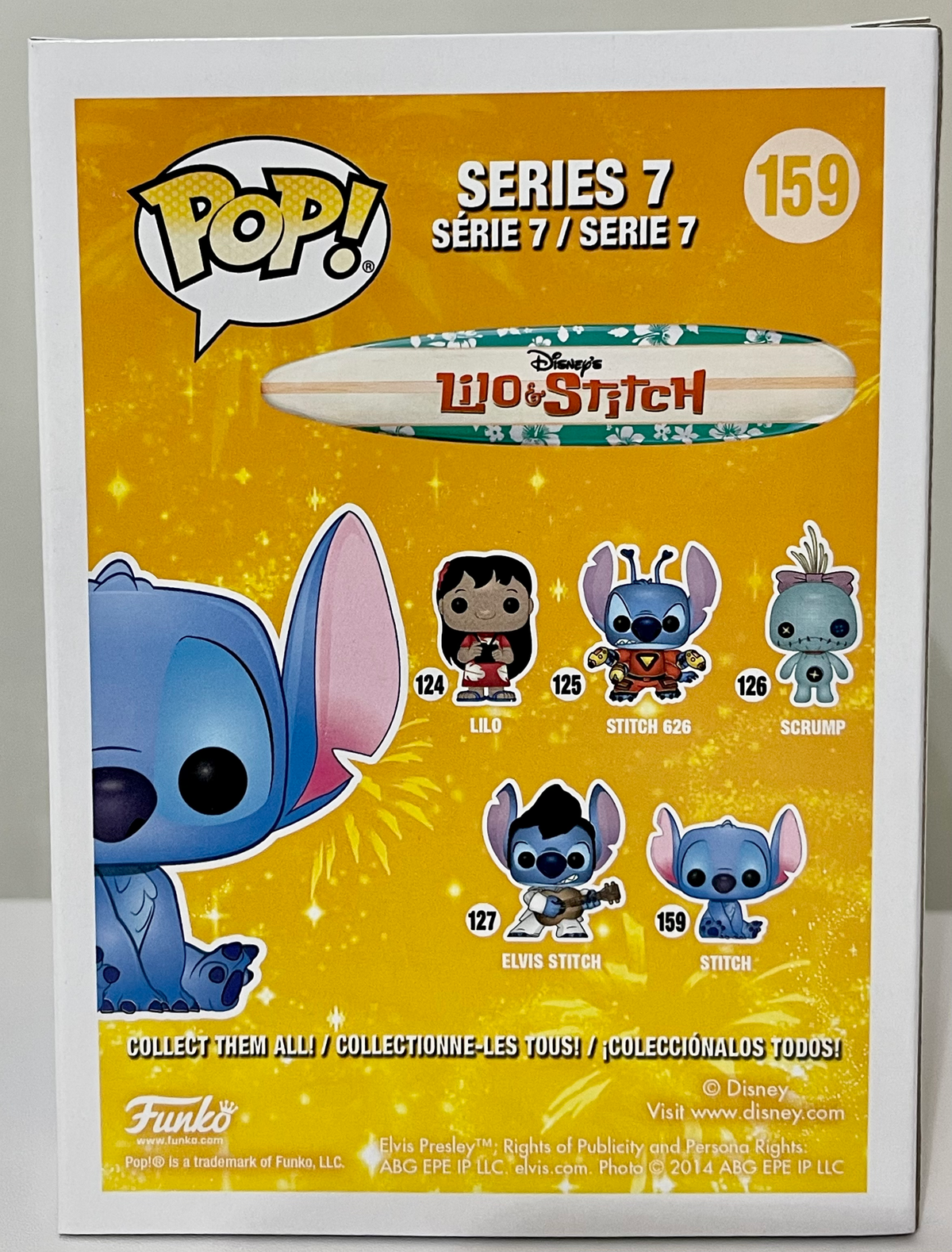 Disney Lilo & Stitch Seated Stitch Funko Pop! Vinyl Figure #159