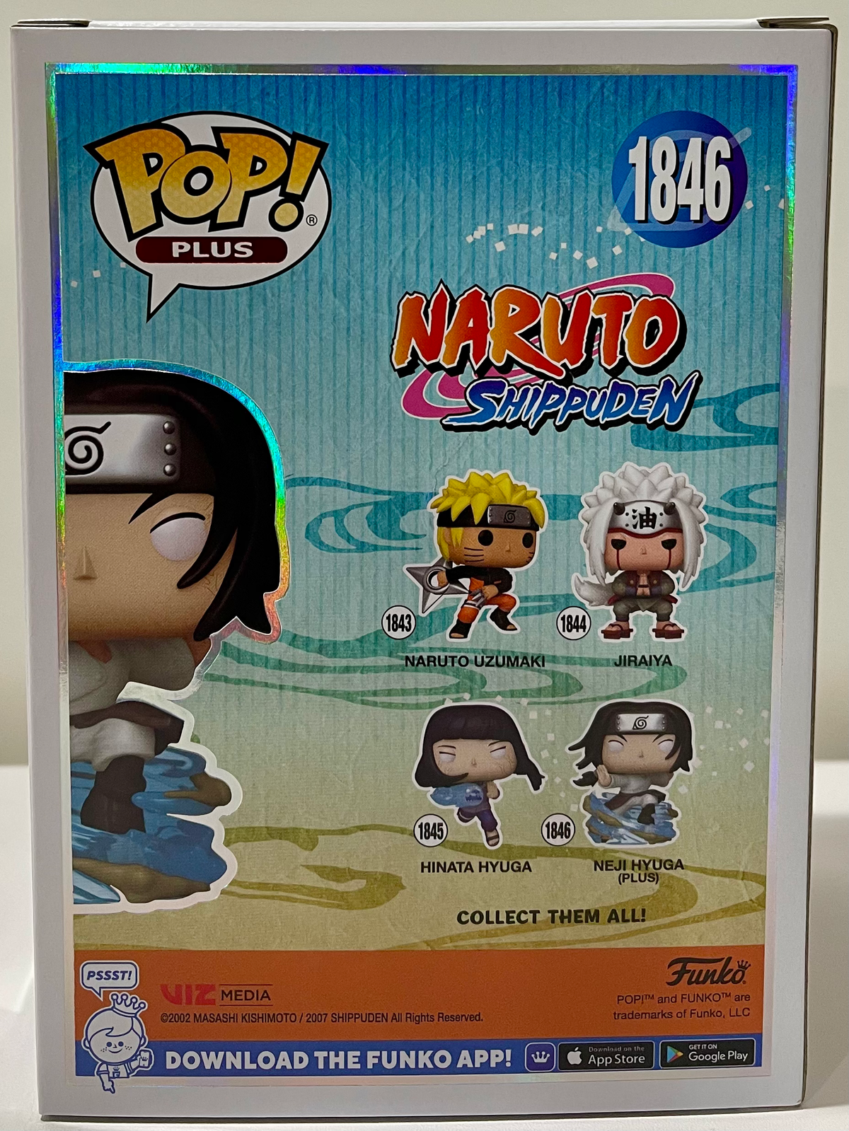 Naruto: Shippuden Neji Hyuga Funko Pop! Vinyl Figure Plus #1846