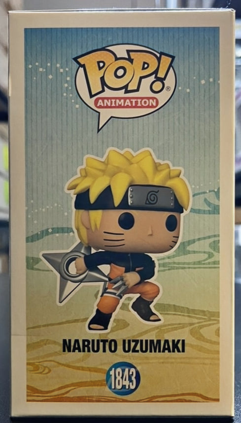 Naruto: Shippuden Naruto Uzumaki with Shuriken Funko Pop! #1843 - CHASE