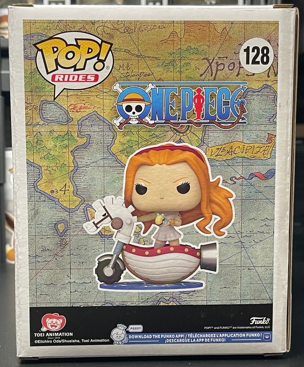 One Piece Nami with White Hobby Horse Funko Pop! Rides Deluxe #128