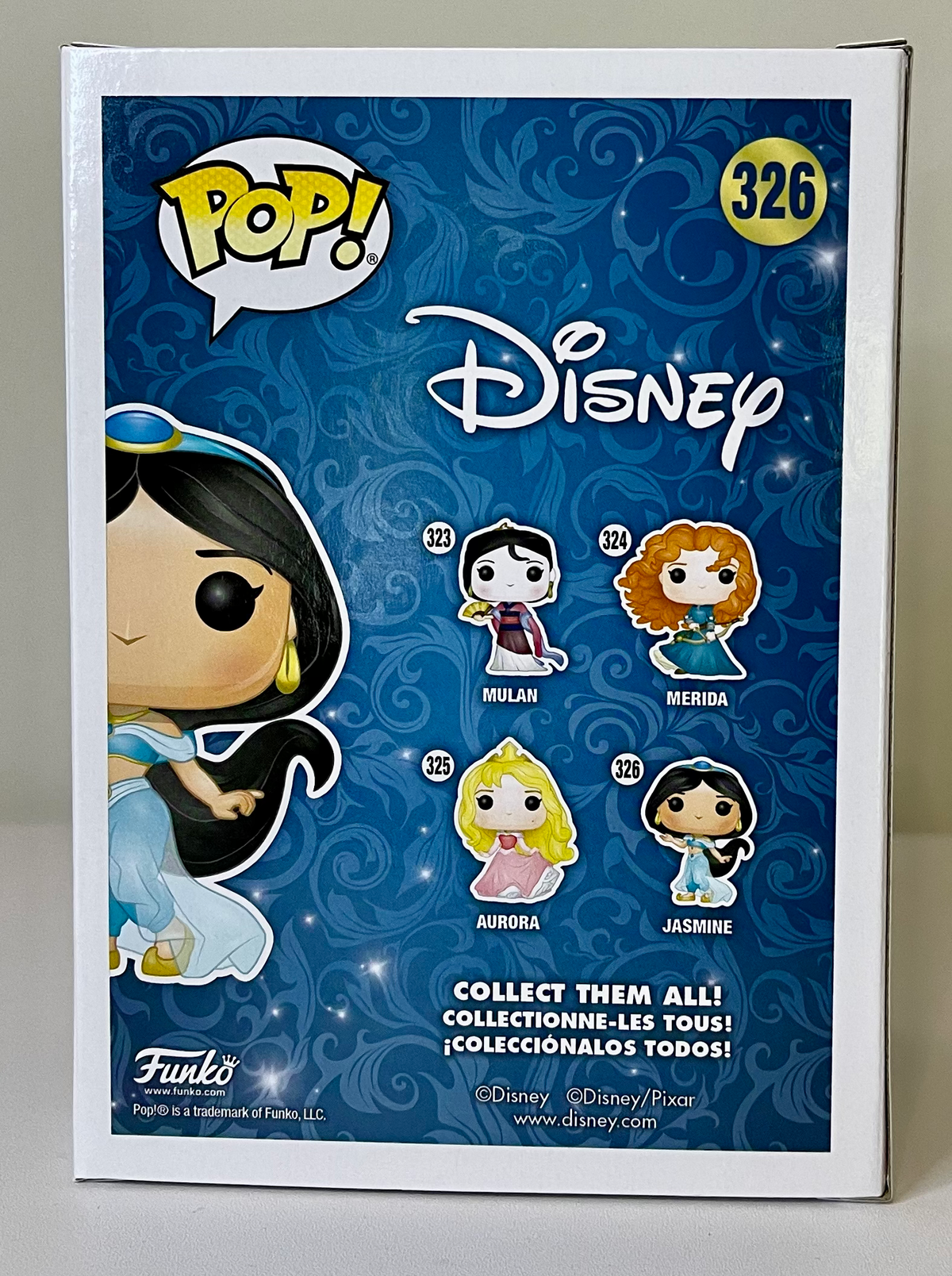 Funko Pop! Aladdin Jasmine Vinyl Figure #326