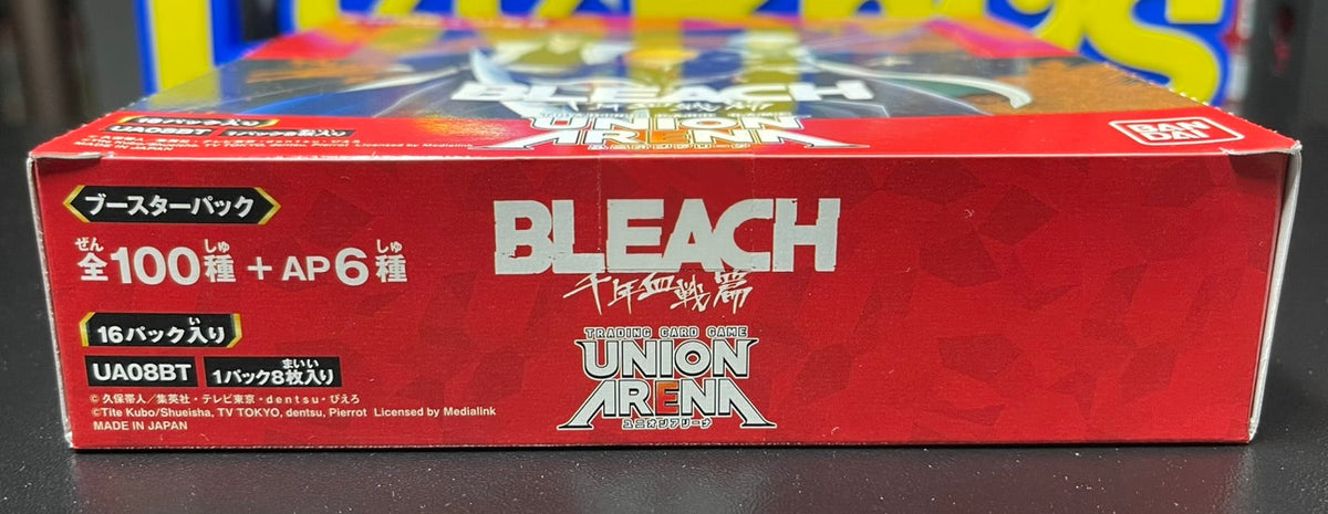 Union Arena BLEACH UA08BT Booster Box Japanese