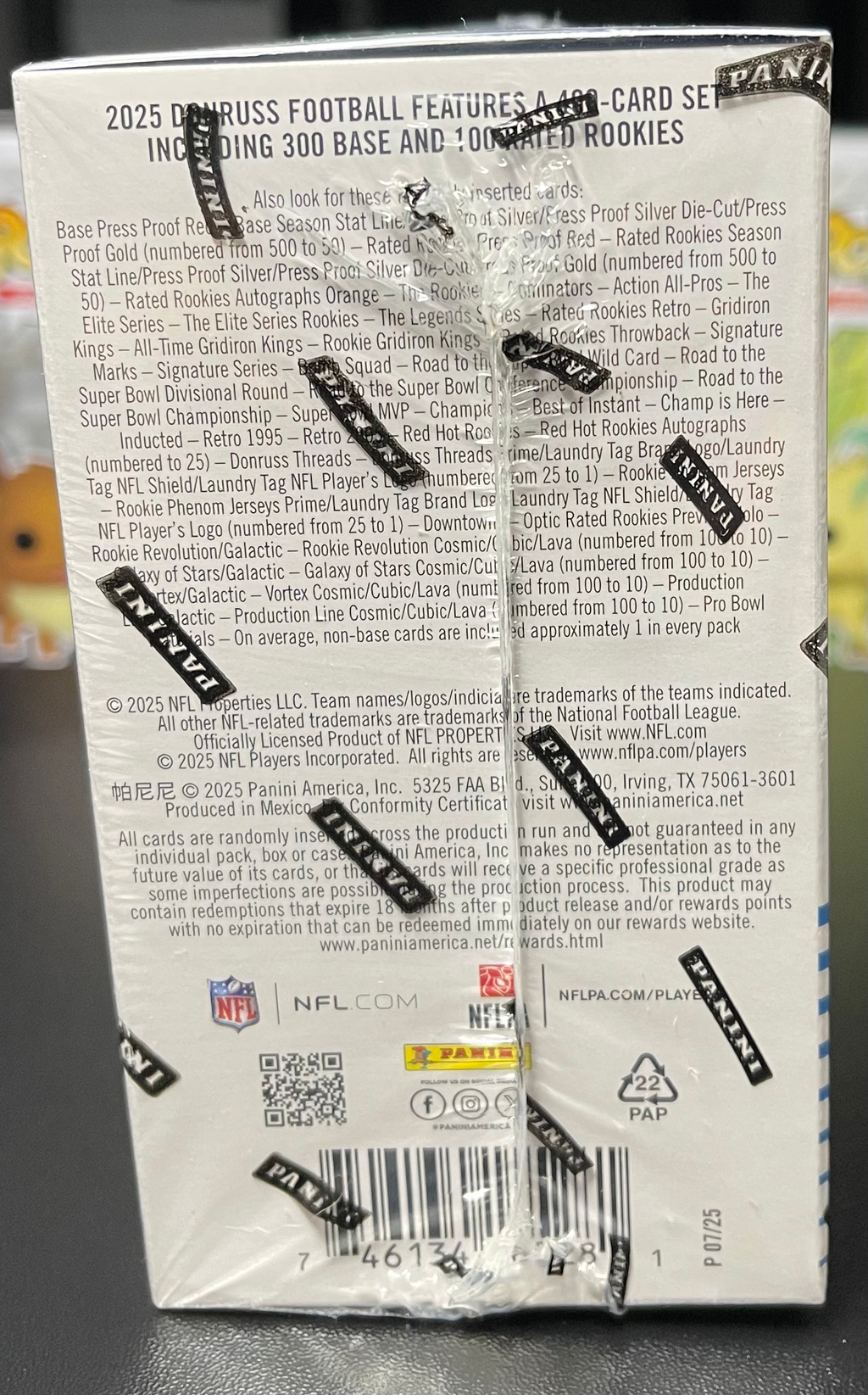2025 Panini Donruss Football Blaster Box