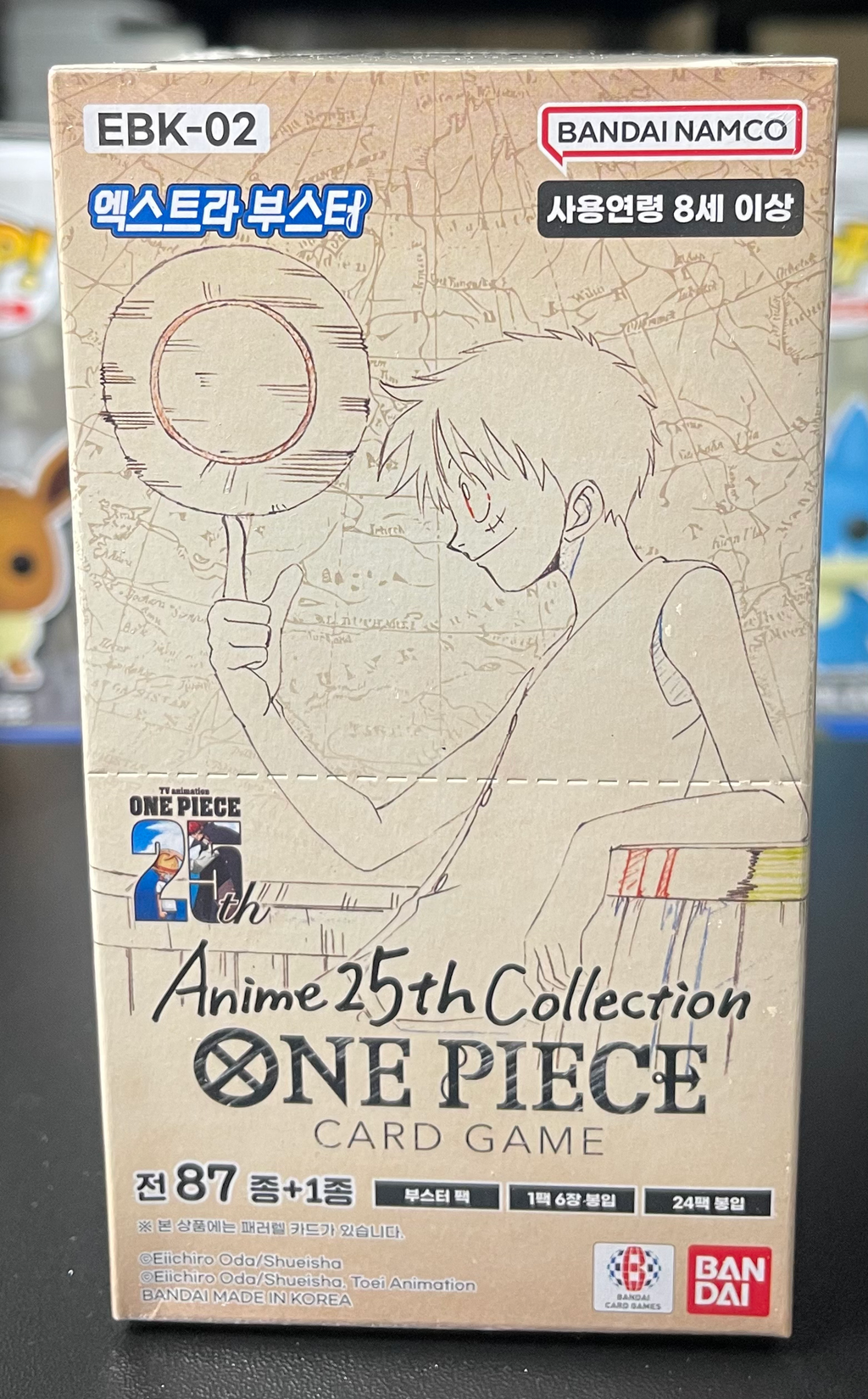 One Piece EBK-02 Anime 25th Collection Box - Booster Box - Korean