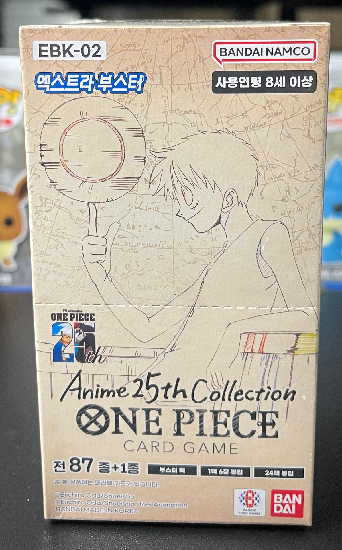 One Piece EBK-02 Anime 25th Collection Box - Booster Box - Korean