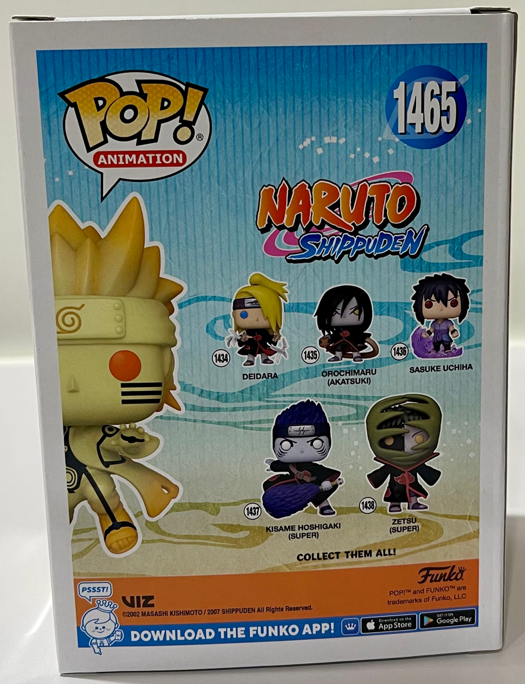 Naruto: Shippuden Naruto Uzumaki Kurama Link Mode Funko Pop! Vinyl Figure #1465