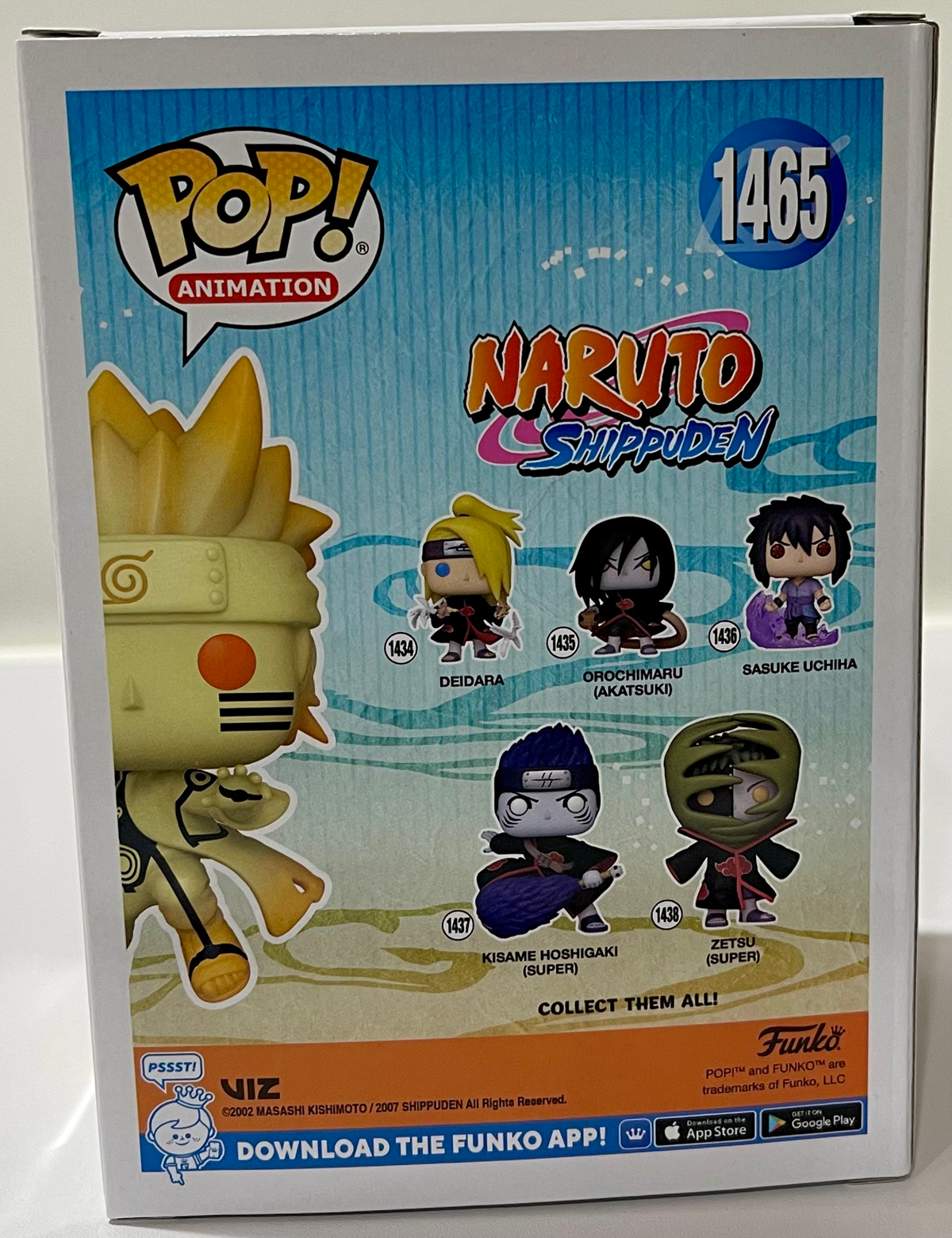 Naruto: Shippuden Naruto Uzumaki Kurama Link Mode Funko Pop! Vinyl Figure #1465