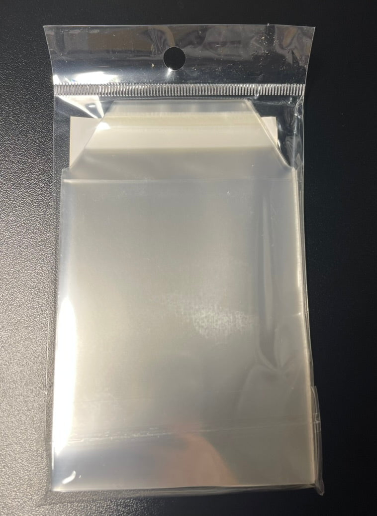 Perfect Fit Sleeves For Top Load 3x4 Resealable 75-140 point Cardboard Gold 50ct