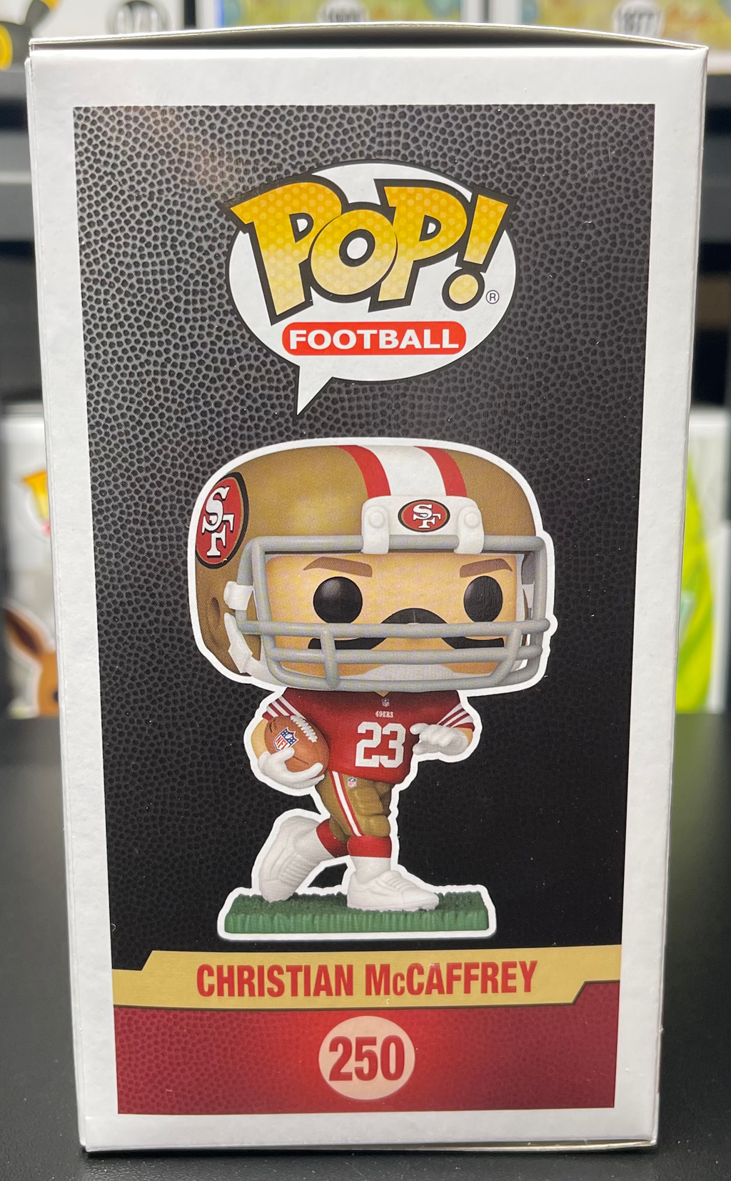 Christian McCaffrey Funko Pop #250 San Francisco 49ers