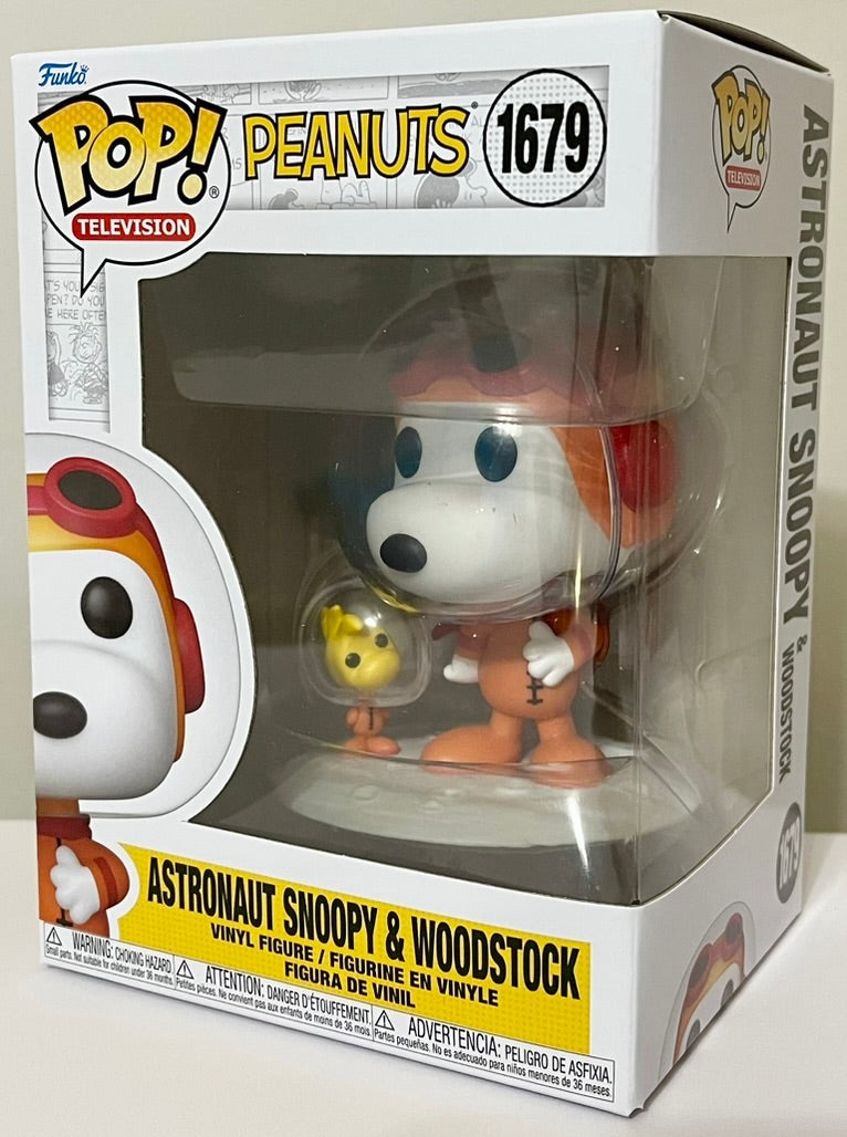 Peanuts Astronaut Snoopy & Woodstock Funko Pop Vinyl Figure #1679