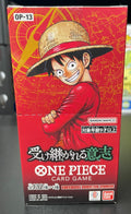 One Piece TCG Carrying on His Will OP-13 Booster Box Japanese