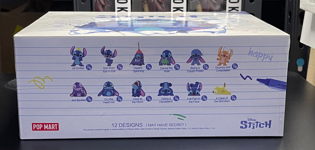 Pop Mart Disney Stitch Little Emotions Series Figure – Sealed Case (12 Blind Box