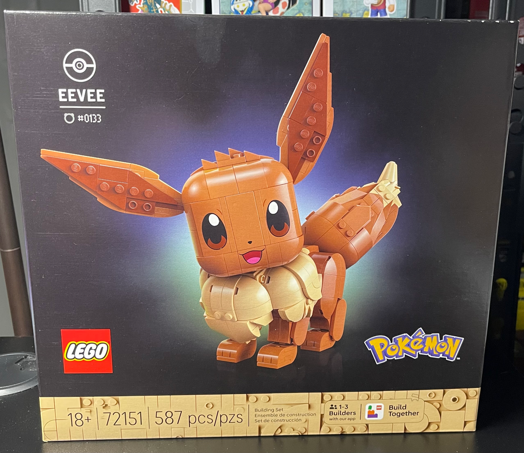 LEGO Pokemon Eevee Building Set 72151
