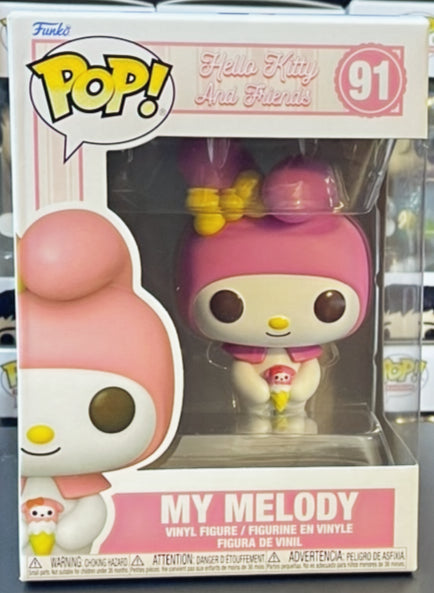 Hello Kitty and Friends My Melody with Dessert Funko Pop! Vinyl Figure #91