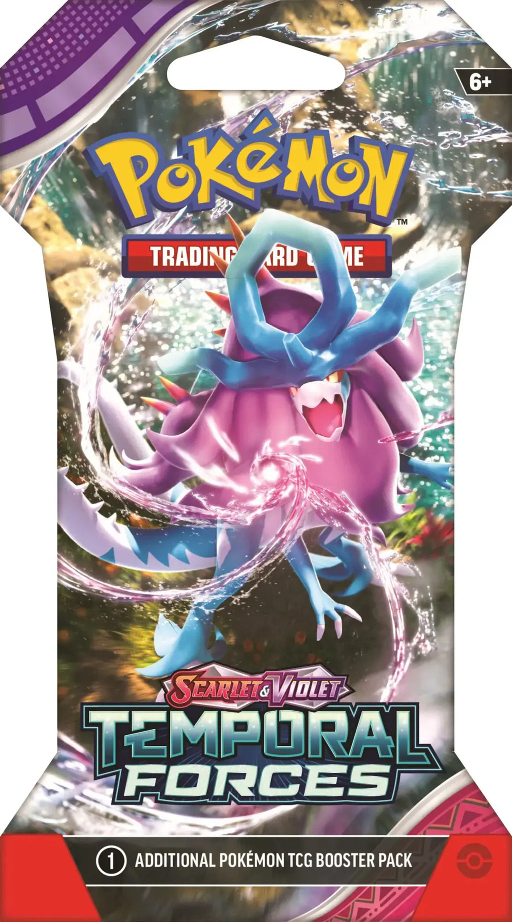 Pokemon TCG: Temporal Forces Sleeved Booster Pack - SV05