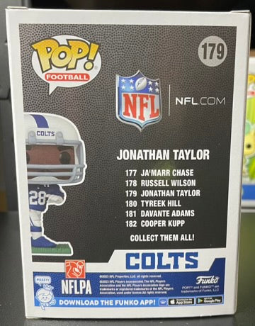 Johnathan Taylor Funko Pop #179 NFL Indianapolis Colts