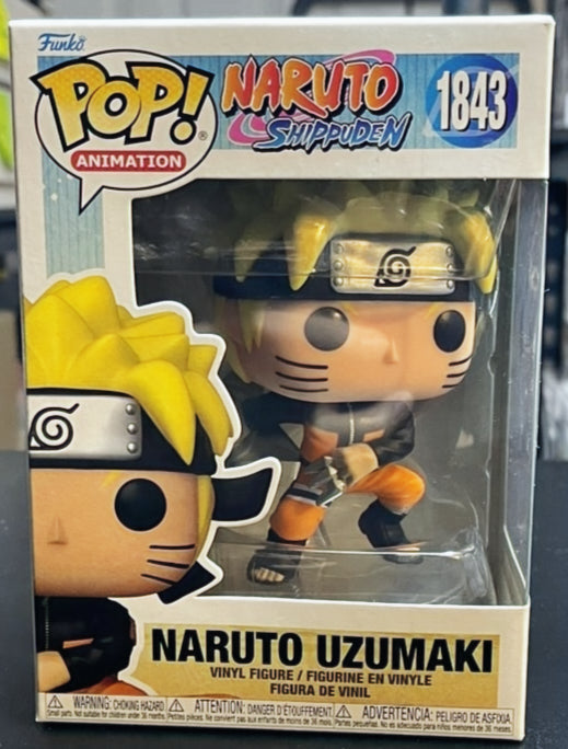 Naruto: Shippuden Naruto Uzumaki with Shuriken Funko Pop! Vinyl Figure #1843