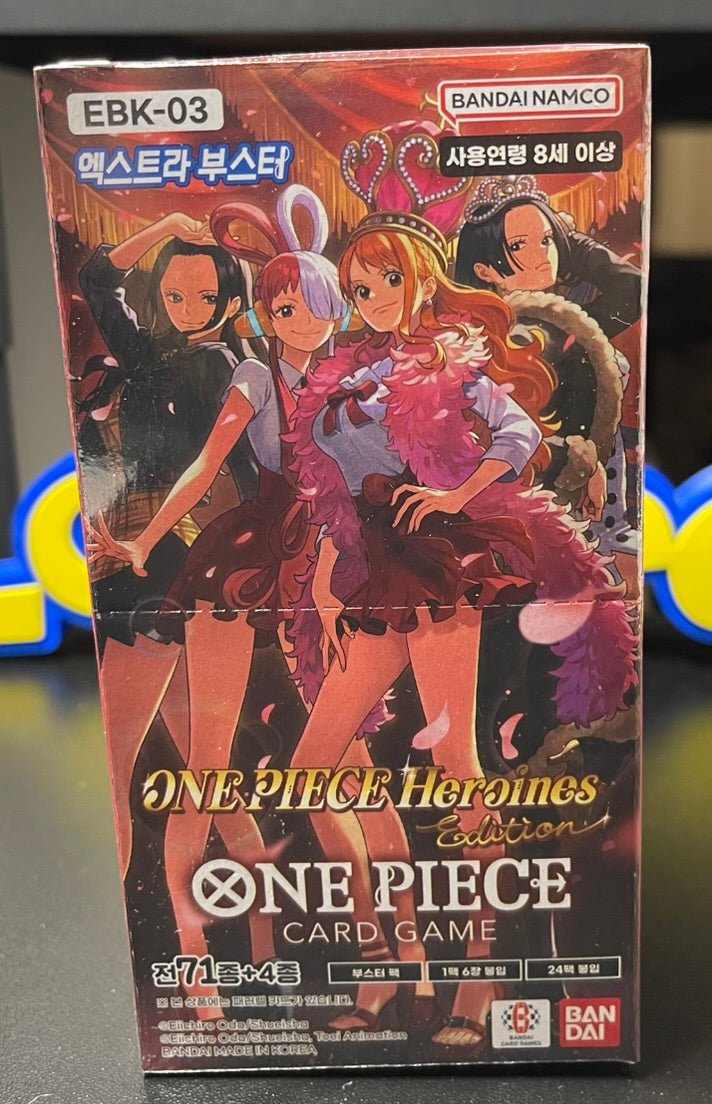 One Piece EBK-03 Heroines Edition - Booster Box - Korean