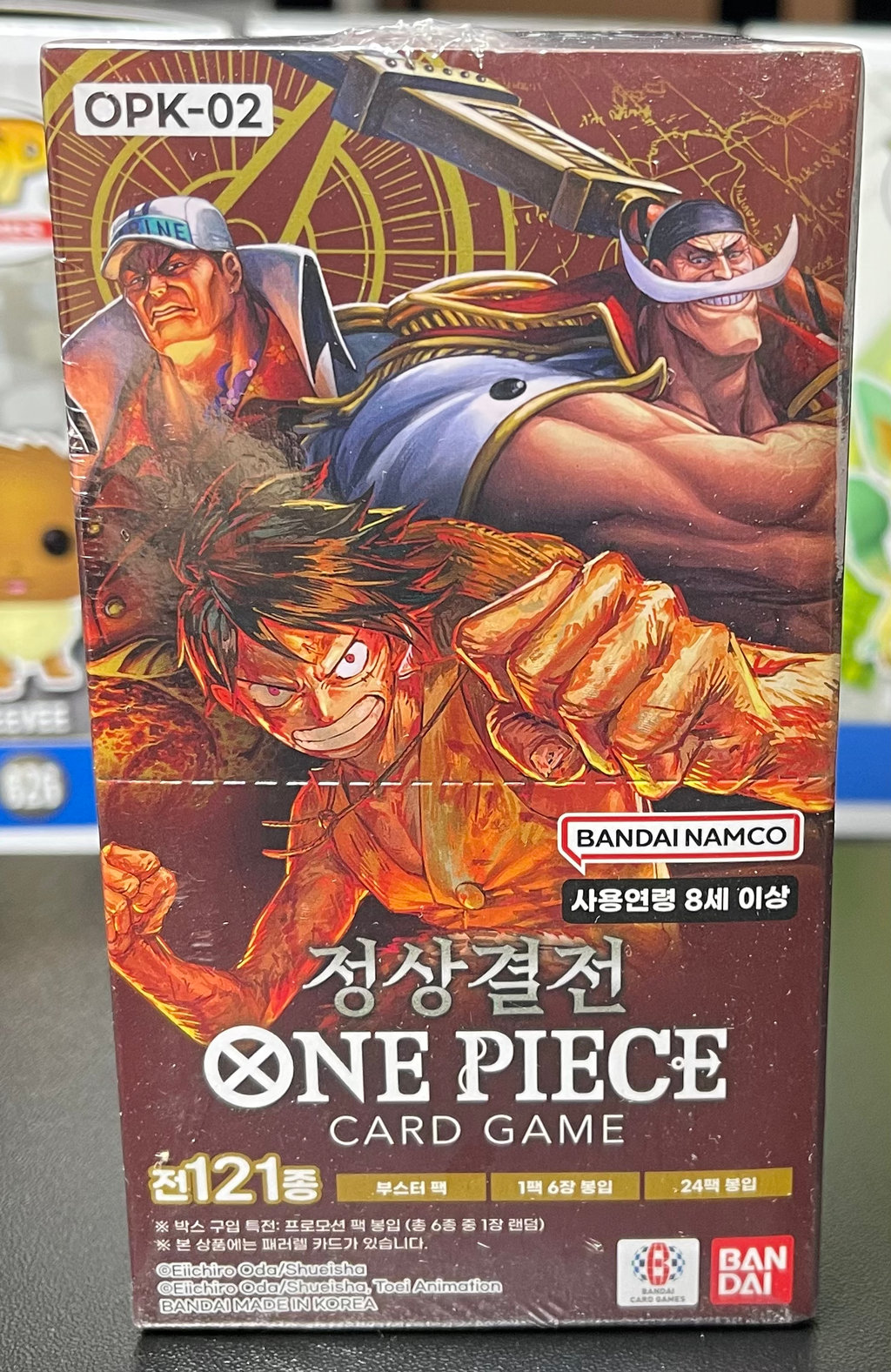 One Piece TCG Paramount War Booster Box OPK-02 - Korean
