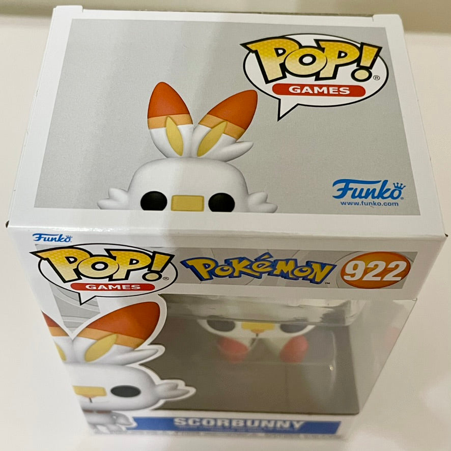 Pokémon Scorbunny Funko Pop! Vinyl Figure #922