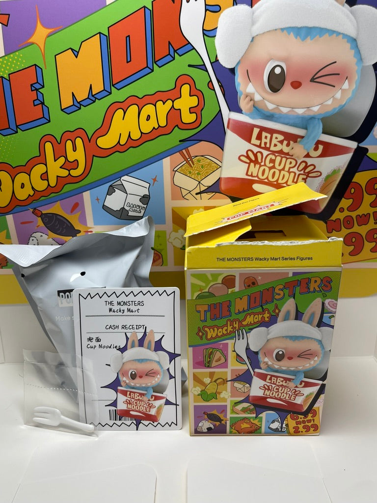 Pop Mart Labubu THE MONSTERS Wacky Mart Series Figures - Opened Box/Sealed Bag
