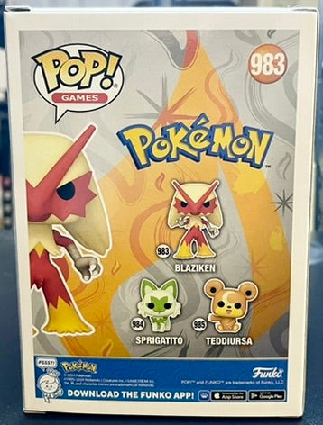 Pokemon Blaziken Funko Pop! Vinyl Figure #983
