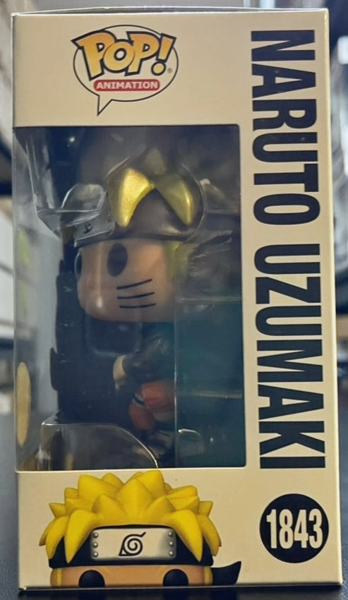 Naruto: Shippuden Naruto Uzumaki with Shuriken Funko Pop! #1843 - CHASE