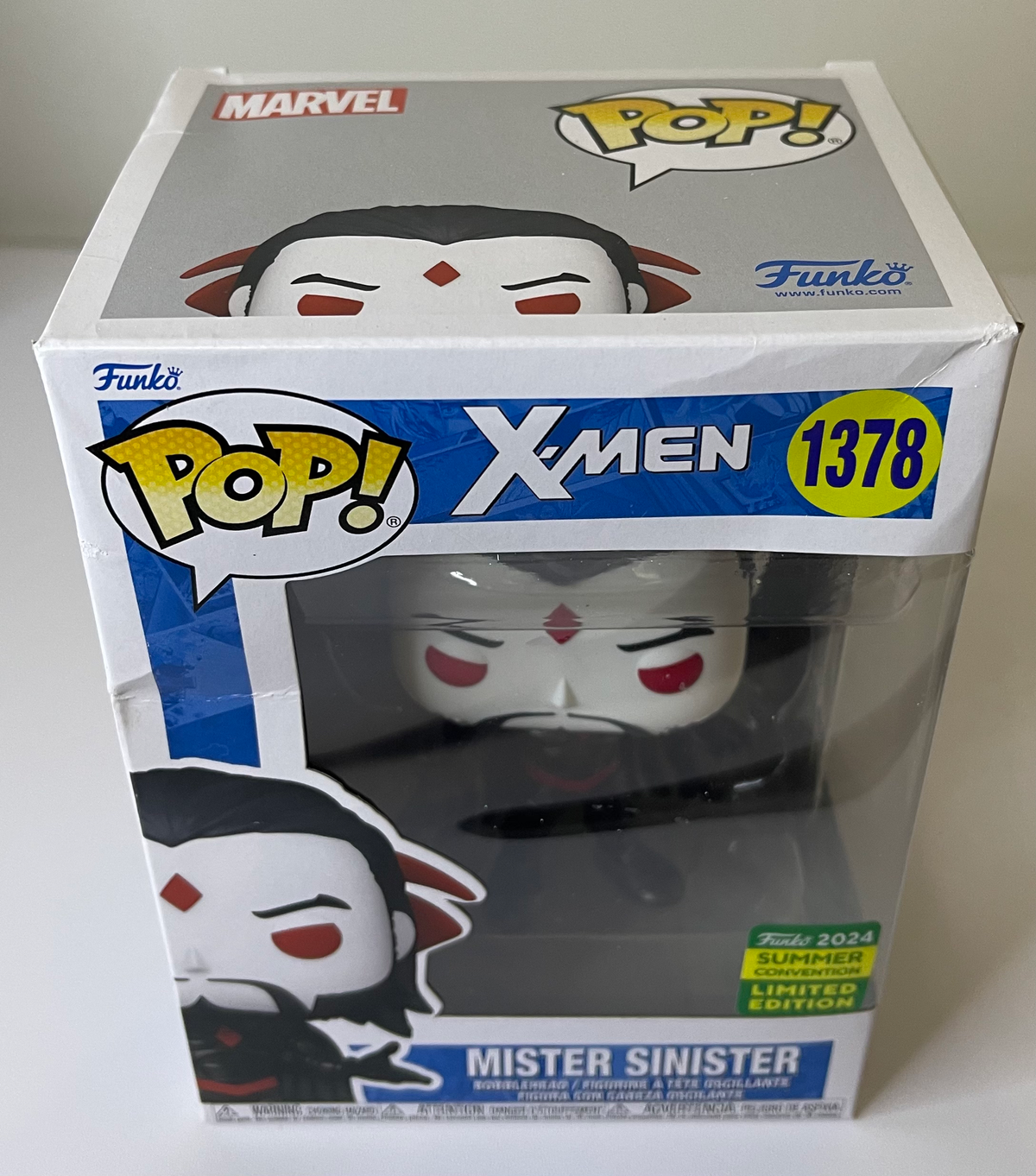Marvel Mister Sinister Funko Pop! Vinyl Figure #1378 Limited Edition - NOT MINT*