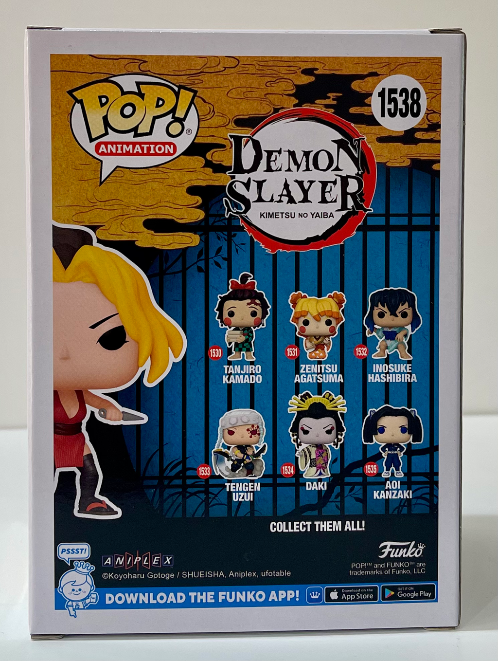 Funko Pop! Makio with Kunai #1538 Exclusive – Demon Slayer