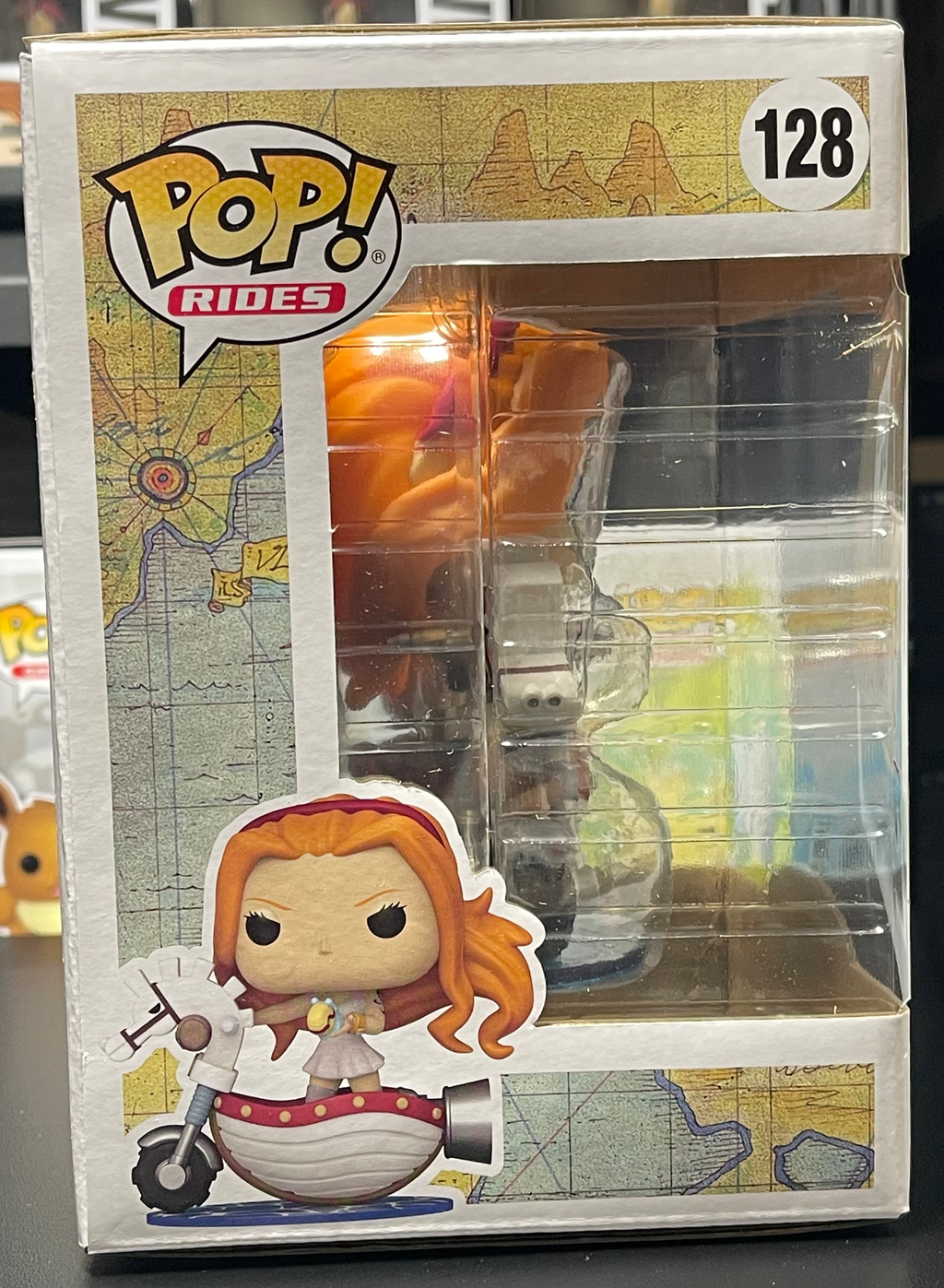 One Piece Nami with White Hobby Horse Funko Pop! Rides Deluxe #128