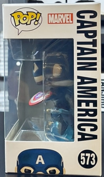 Avengers Endgame Captain America with Broken Shield Funko Pop! Vinyl Figure #573