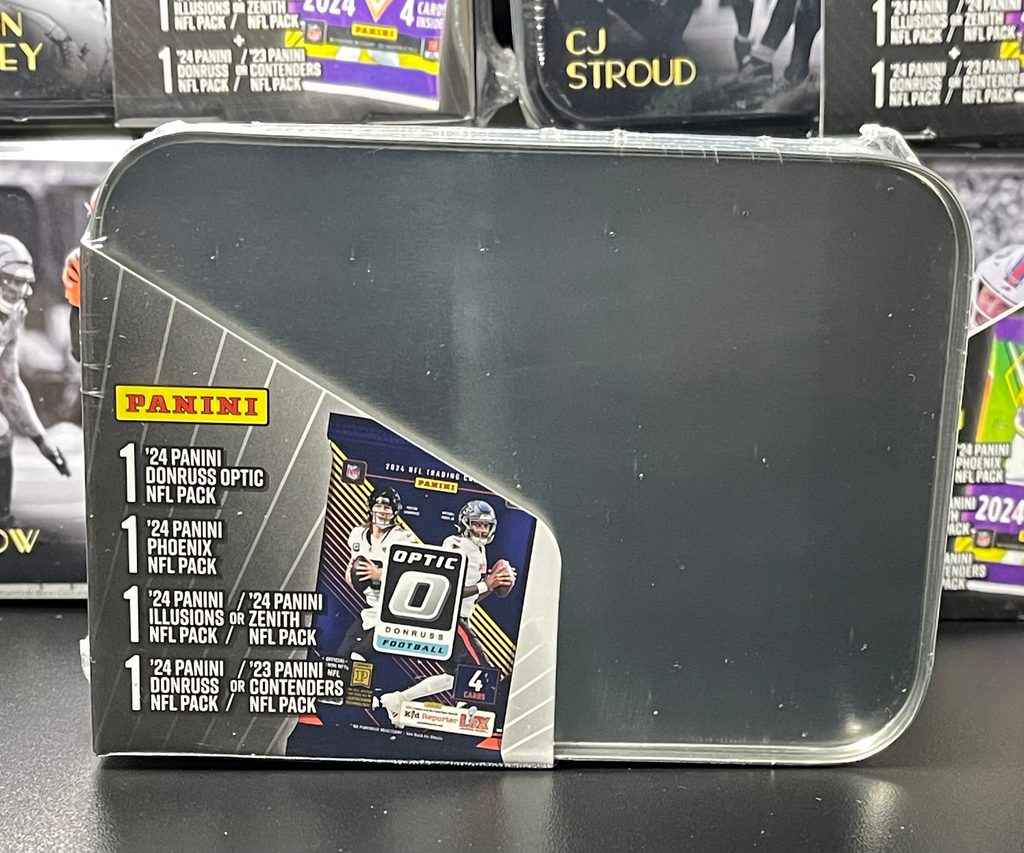 Christian McCaffrey '25 NFL MJ Holding TIN (Includes 2023-24 Panini Packs)
