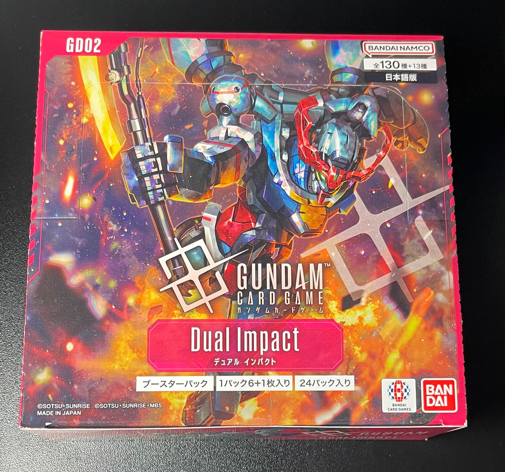 Gundam Card Game Dual Impact GD02 Booster Box – Japanese