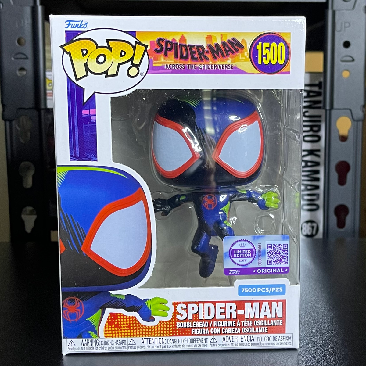 Funko Pop! Spider-Man Miles Morales Deco #1500 Limited LE Elite 7500 Pcs