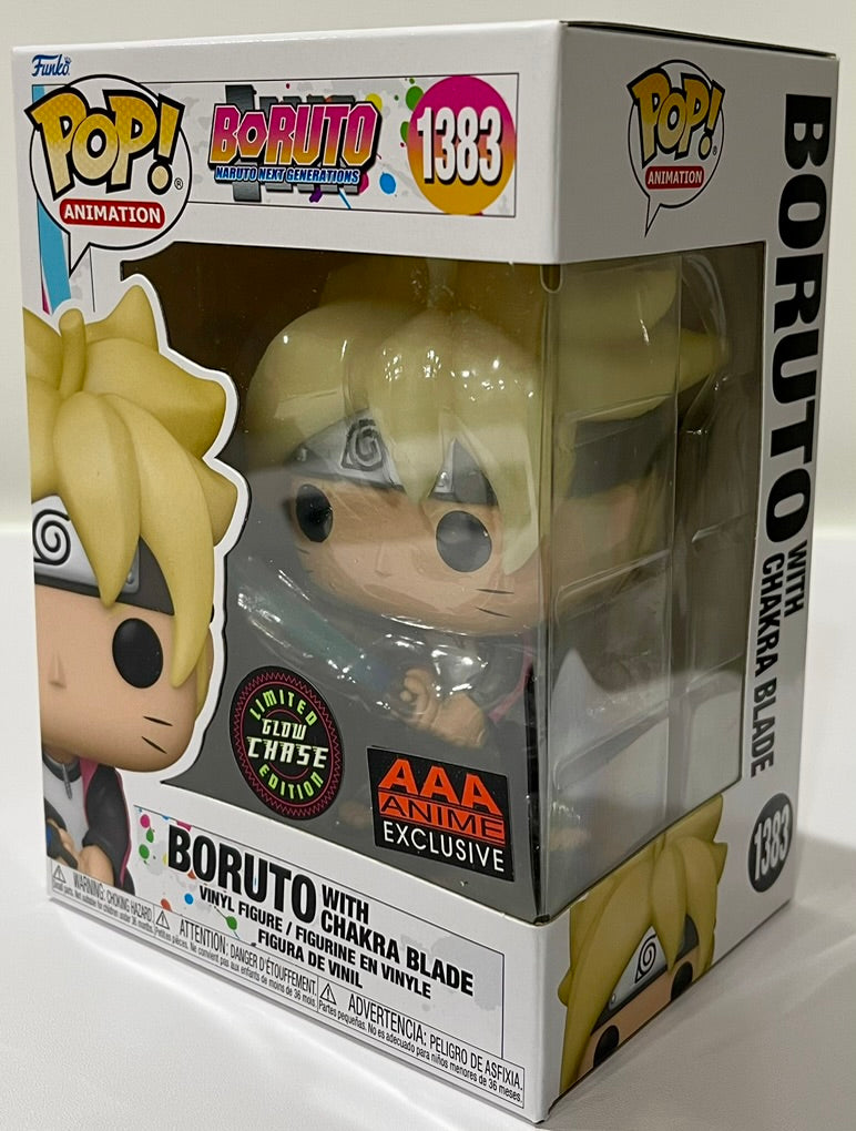 Boruto with Chakra Blade Funko Pop! Vinyl Figure #1383 AAA Anime Exclusive CHASE